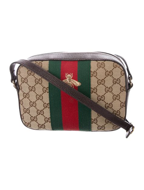 gucci gg bee crossbody|Gucci luggage.